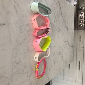 5 Ivivva headbands and one Lulu lemon headband